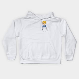 Chasing Villanelle Pocket Tee #3 Kids Hoodie